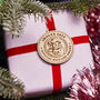 Personalised Santas Nice List Wooden Medal, thumbnail 1 of 5