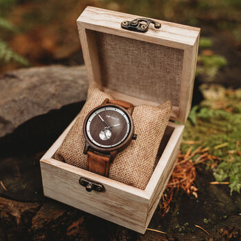 Wooden Watch | Olive | Botanica Watches, 4 of 10