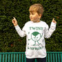 Twist And Sprout Boys' Christmas Jumper, thumbnail 2 of 4