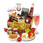 Silent Night Alcohol Free Christmas Hamper With Pressé, thumbnail 1 of 4