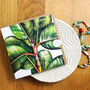 Gold Foiled Ficus Benghalesis Birthday Card, thumbnail 5 of 5