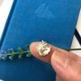 Sterling Silver Buttercup Flower Ring, thumbnail 7 of 12