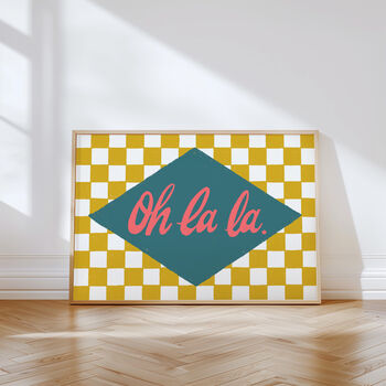 Oh La La Print, Landscape Wall Art, 7 of 10