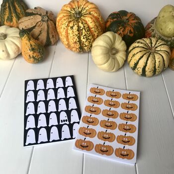 Halloween Ghost Or Pumpkin Notebook, 8 of 9