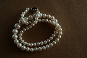 'Ligaya' Happiness Graduated Pearl Necklace, 10 of 12