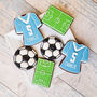 Football Biscuits Gift Box, Personalised Birthday Gift, thumbnail 9 of 12