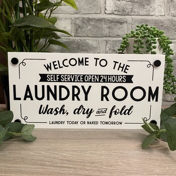 Welcome To The Long Soak Hot Tub Garden Sign, 10 of 12