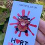 Cowboy Highland Cow With Rodeo Enamel Pin, thumbnail 4 of 5