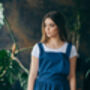 Denim Dress Apron | Studio Pinafore Smock, thumbnail 10 of 11