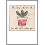Personalised House Plant Birthday Card, thumbnail 8 of 10