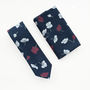 Finchley Floral Men's Tie, thumbnail 3 of 3