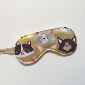 Happy Cats Cotton Eye Mask, 5 of 5