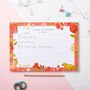 Personalised Patterned Weekly Planner Desk Notepad, thumbnail 1 of 3