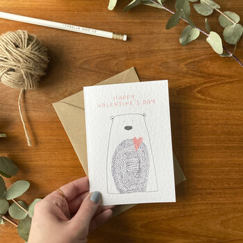 Happy Valentine's Day Bear Card, 4 of 4
