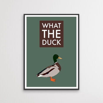 What The Duck Kitchen Print, 7 of 7