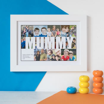 Personalised Mummy Photo Collage Print, 2 of 10