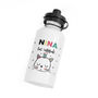 Personalised Cattitude Water Bottle, thumbnail 5 of 5