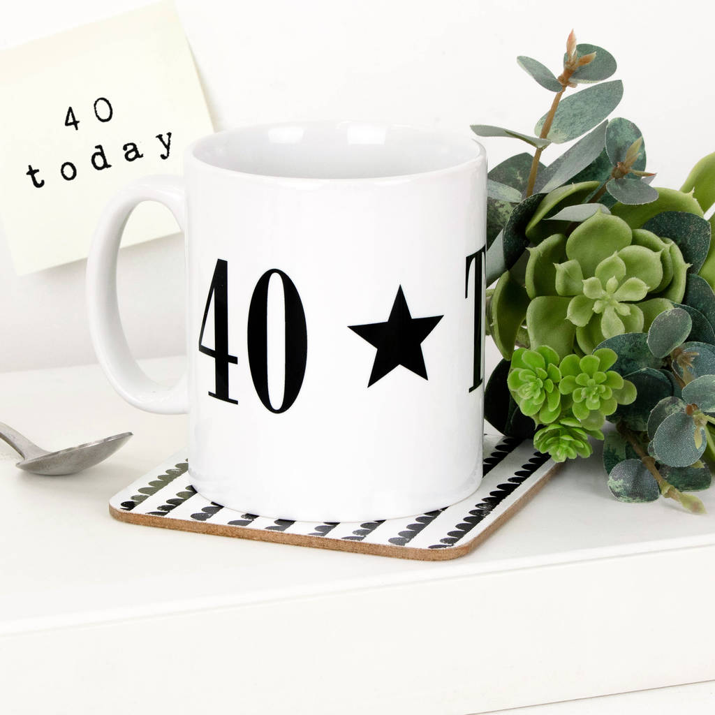 40 Today Mug