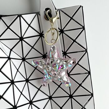 Star Shaped Keyring, Bag Charm, 2 of 4