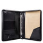 Luxury A4 Leather Ring Binder Folder. 'The Veroli', thumbnail 2 of 11