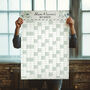 2026 Eucalyptus Wall Planner | Personalised Calendar | A1 Or A2, thumbnail 3 of 5