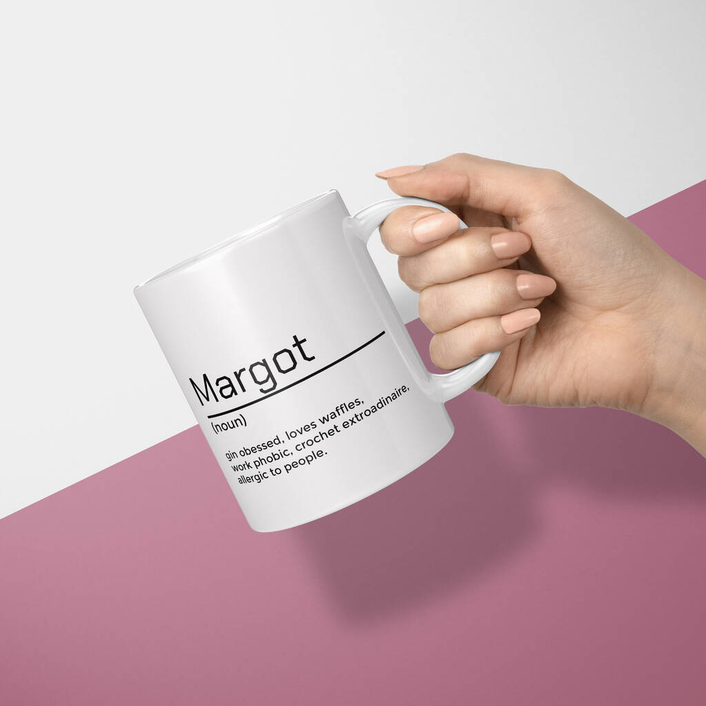 Personalised Name Noun Mug By Crank