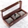 Personalised Luxury Wooden Watch Box, thumbnail 2 of 5