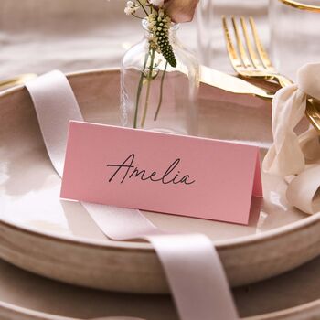 Personalised Place Settings Selection Of Colours, 5 of 8