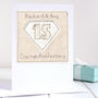 Personalised 15th Crystal Wedding Anniversary Card, thumbnail 1 of 6