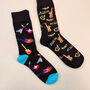 Personalised Men's Music Two Pairs Socks In A Box, thumbnail 2 of 7