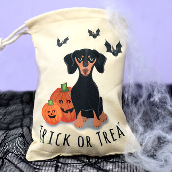 Spooky Halloween Cute Dog Treat Bag, 9 of 10