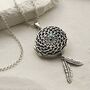 Sterling Silver Dream Catcher Locket, thumbnail 1 of 7