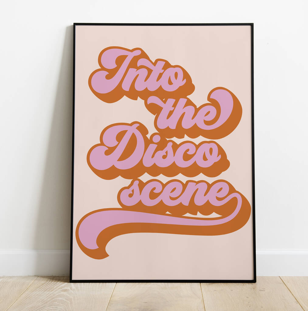'Into The Disco Scene' Print, 1 of 5