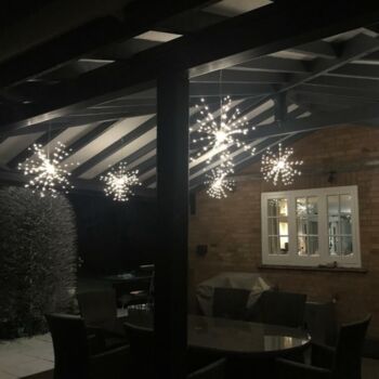 Hanging Outdoor Starburst Light, 4 of 5