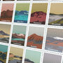 Fells And Waters Of The Lake District Poster Print, thumbnail 2 of 3