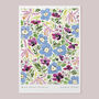 Wild About Flowers Art Print, thumbnail 3 of 3