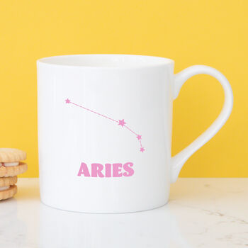 Aries Constellation China Mug, 4 of 10