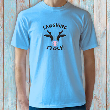 Laughing Stock Graphic Design T Shirt, 6 of 9