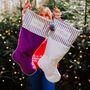 Personalised Velvet Christmas Stocking, thumbnail 6 of 12