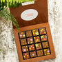 Chocolate Flower Box With Personalised Message, thumbnail 1 of 6