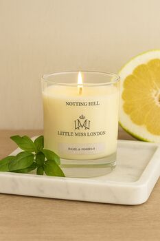 Little Miss Notting Hill Basil And Pomelo Scented Candle, 2 of 6