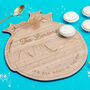 Personalised Christmas Pudding Serving Board, thumbnail 1 of 3