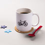 'I Was Cycling Before It Was Cool' Ceramic Mug, thumbnail 2 of 4