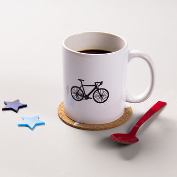 'I Was Cycling Before It Was Cool' Ceramic Mug, 2 of 4