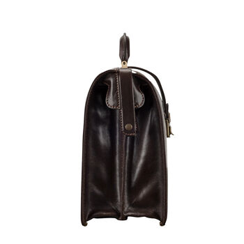 Personalised Leather Executive Briefcase 'Basilio', 6 of 12