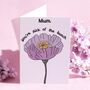 Mum Pick Of The Bunch Floral Card, thumbnail 1 of 2