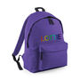 Rainbow Name Personalised Back Pack, thumbnail 4 of 8