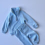Frost Fleeced Tracksuit Kids Ribbed Cotton, thumbnail 3 of 6