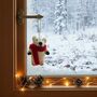 Handmade Felt Pedro Polar Bear Decoration, thumbnail 2 of 4