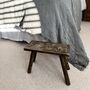 Antique Victorian Wooden Stool, thumbnail 5 of 7